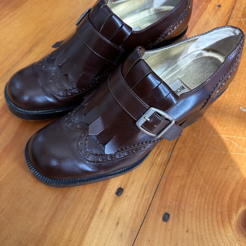 Dolce & Gabbana Block Heel Loafers